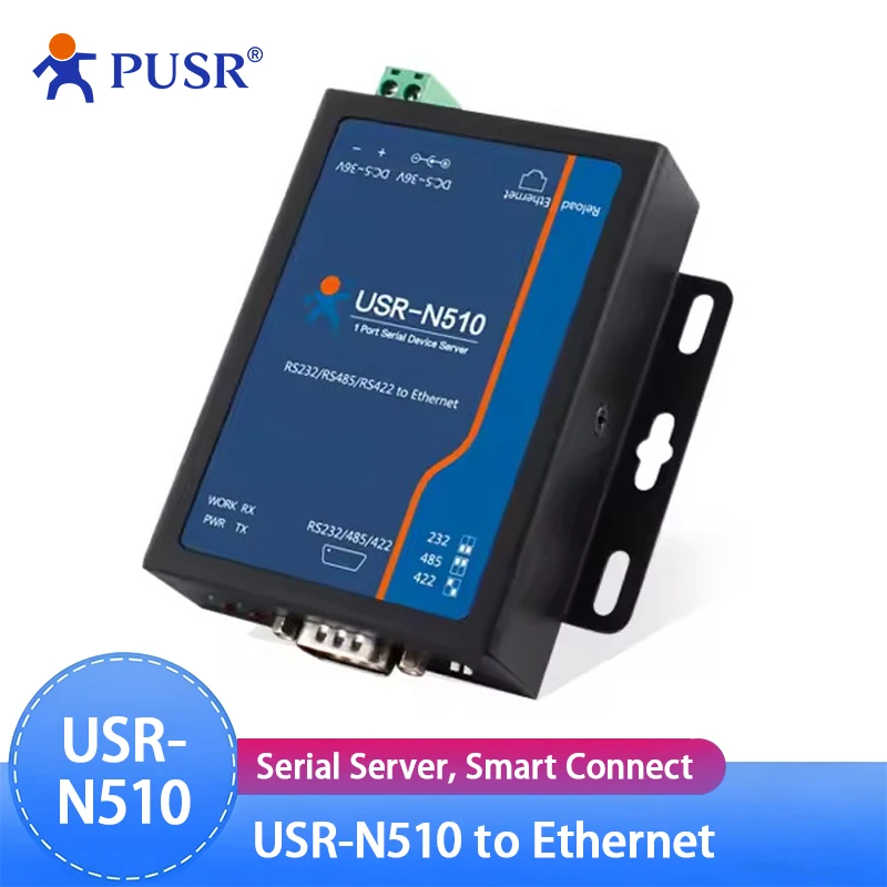 usr-n510-industrial-serial-port-rs485-to-ethernet-tcp-ip-converter-server-device-support-modbus-rtu-to-modbus-tcp-mqtt