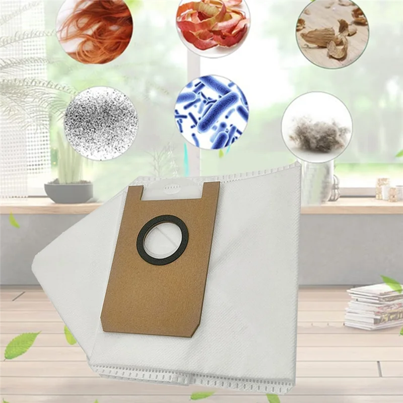 ABKR-For Airrobo T20 الروبوتية مكنسة كهربائية كيس لجميع الغبار استبدال أجزاء كنس الملحقات أكياس الغبار القمامة