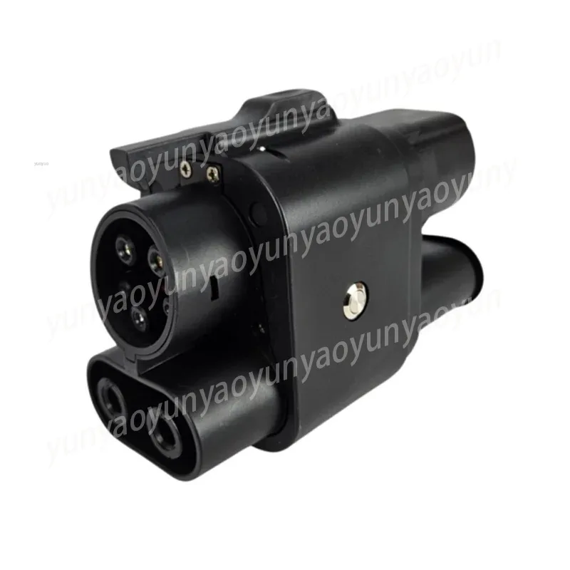 DC Fast Charging CCS2 To CCS1 Supercharger Adapter European Standard EV Charger For Taiwanese Cars