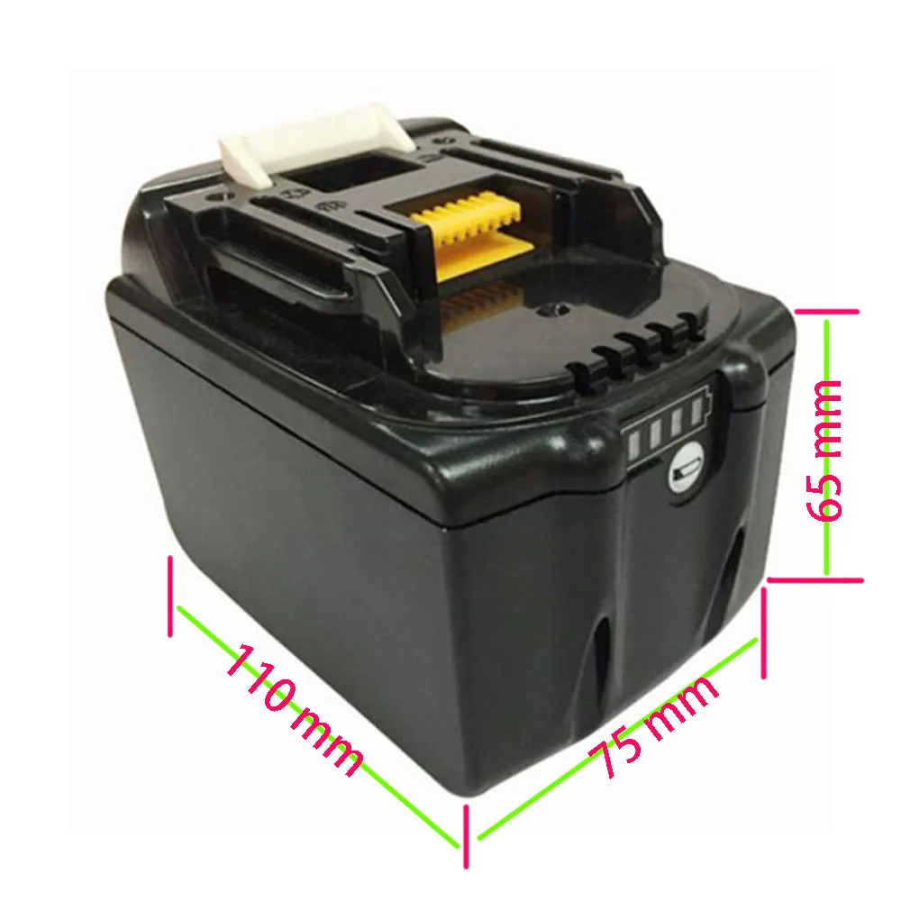 BL1890 Li-ion Battery Case PCB Charging Protection Circuit Board Shell Box BL1860 For Makita 18V 3.0Ah 9.0Ah Sticker Label House