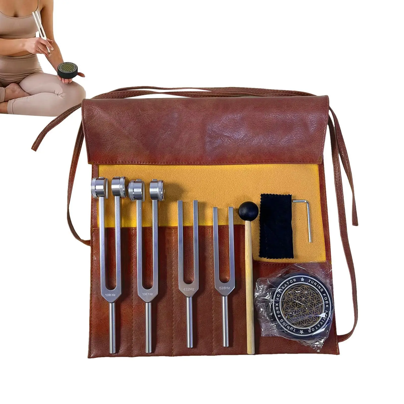 

Набор камертонов, камертоны с активатором, 128 Гц, 136,1 Гц, 256 Гц, 384 Гц, успокаивающий ударный тюнер, инструменты для внутреннего использования