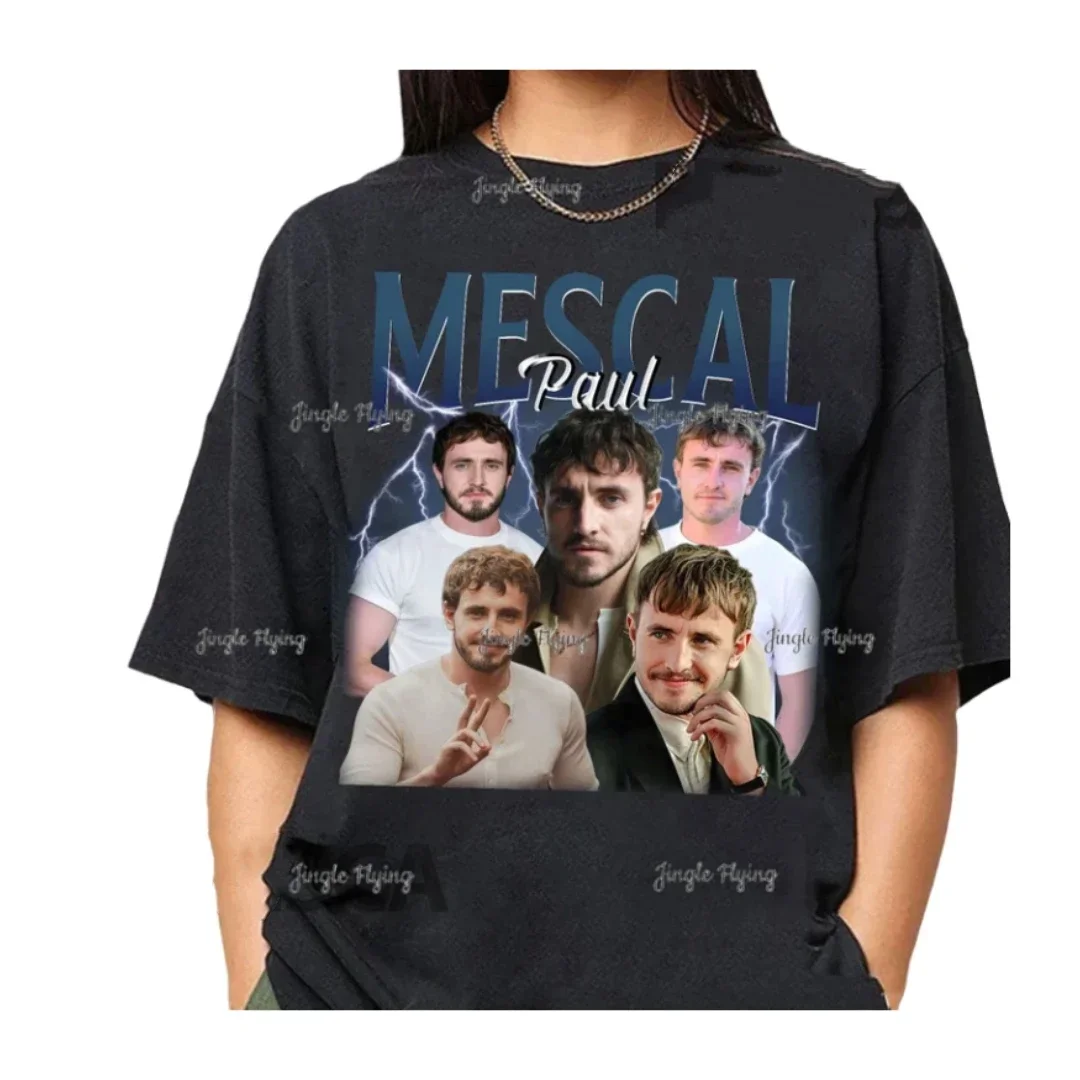 Винтажная футболка и Свитшот Limited Paul Mescal, подарок для женщин и мужчин, унисекс