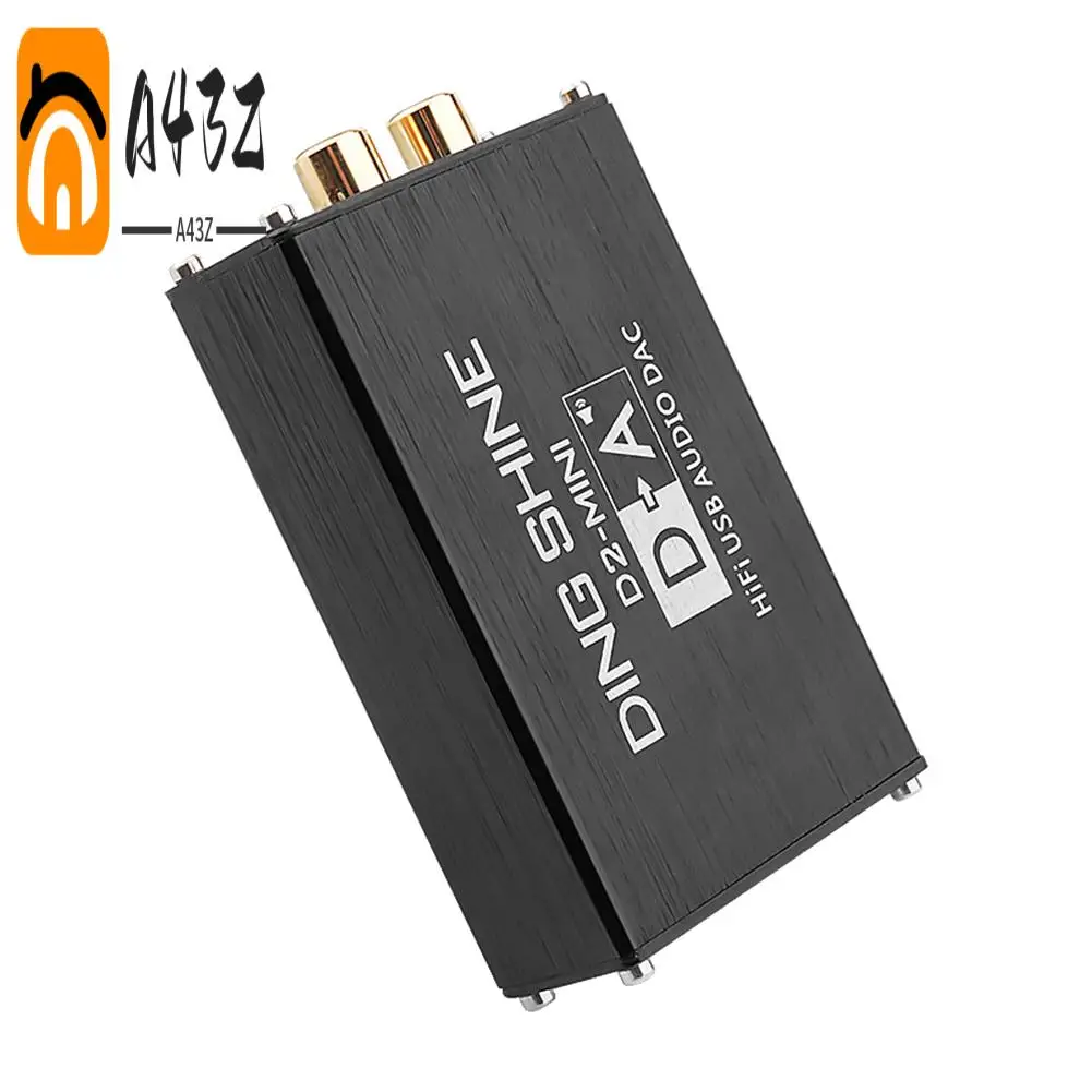 A43Z-ES9018K2M Audio Decoder DAC HIFI USB Sound Card Decoding Support 32Bit 384Khz For Power Amplifier Home Theater