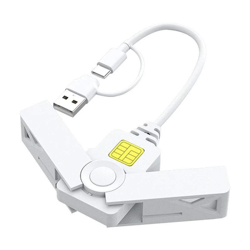 قارئ بطاقات CAC الذكي USB A Type-C USB الوصول المشترك الإقرار الضريبي SIM/ID/قارئ بطاقات البنك الوصول المشترك قارئ CAC
