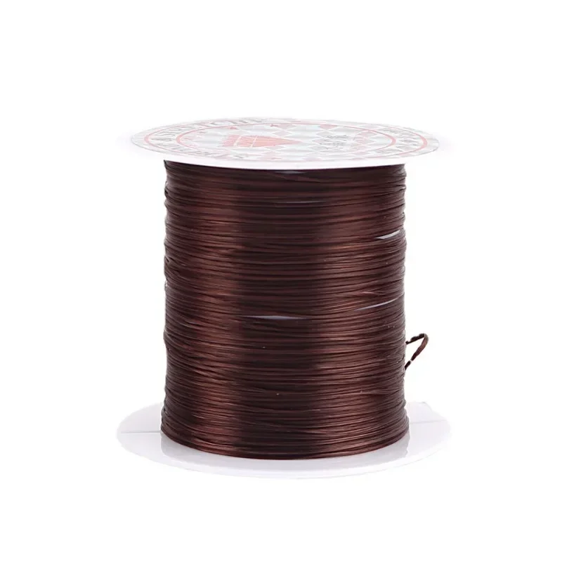 10Meters 0.8mm Elastic Thread Round Crystal Line Nylon Rubber Stretchy Cord Elastic Rope for Jewelry Making Beading Bracelet