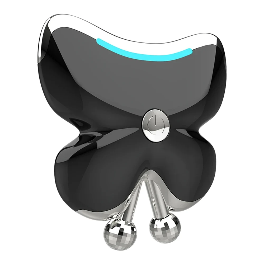 

Титановый массажер для лица и тела Гуаша с подогревом, цветной LED-подсветкой и вибрацией - электрический прибор для ухода за кожей 4-в-1 для лифтинга