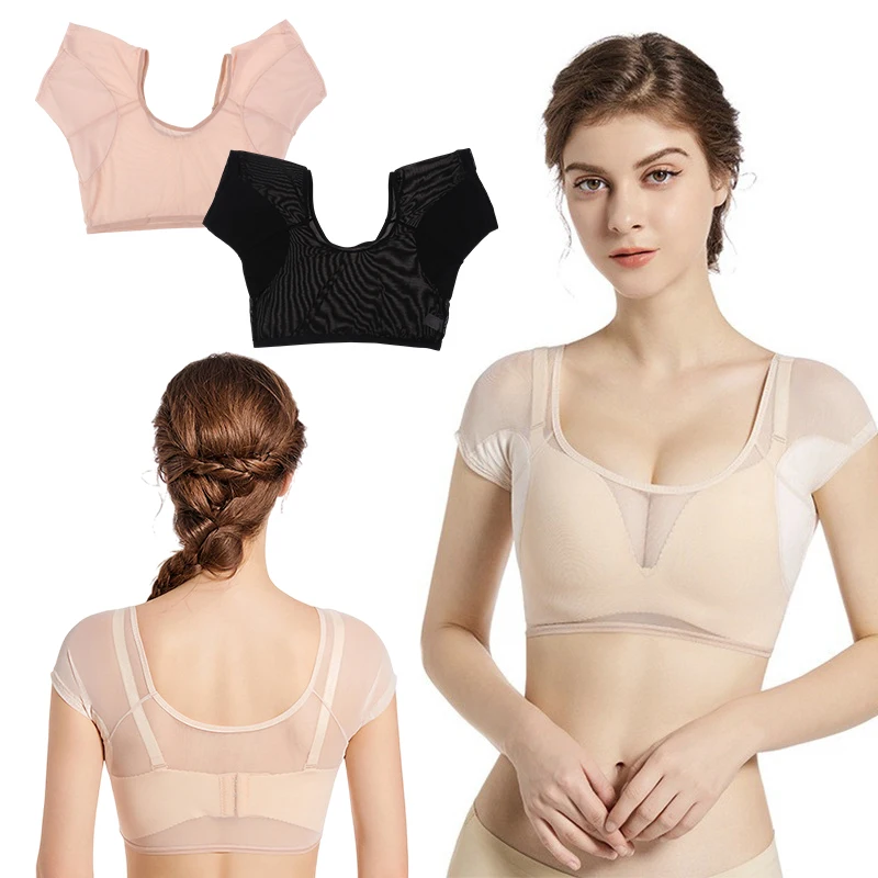 تي شيرت شكل منصات العرق قابل للغسل تحت الإبط منصات عرق الإبط قابلة لإعادة الاستخدام العطور امتصاص الحرس درع مزيل العرق للنساء