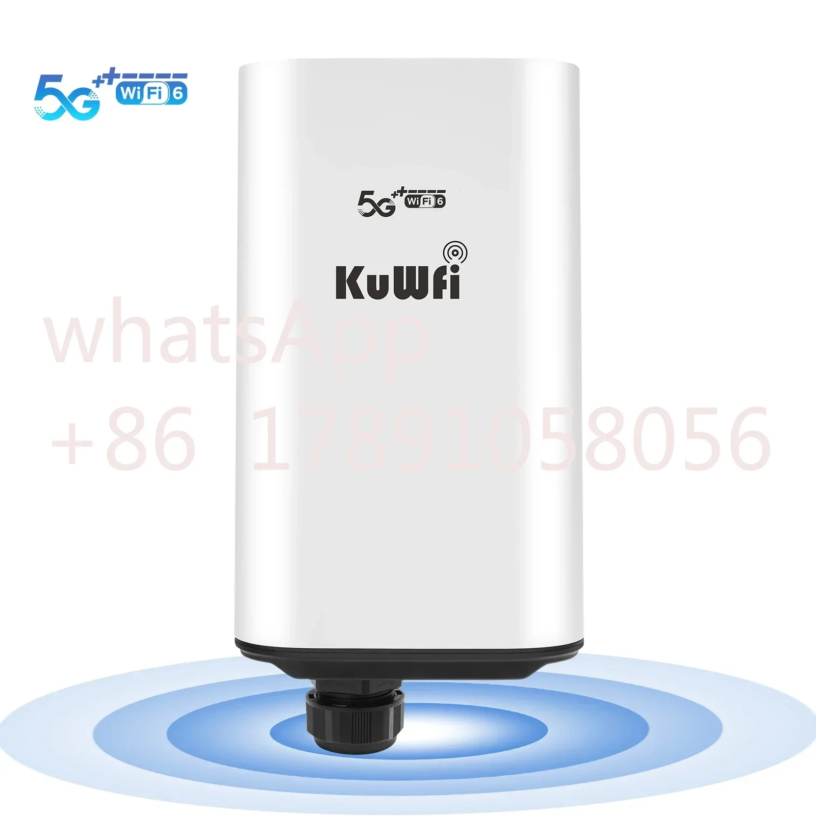 WiFi6 dual band KuWFi Router 5g esterno NSA/SA 5g router sim card high speed ip66 waterproof wireless 5g cpe for outdoor