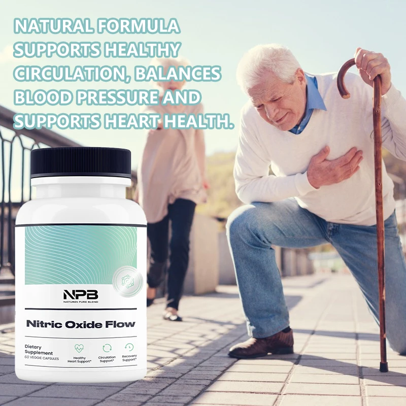 Amino Acid Blend Supplement - Blood Support and Energy Levels - Men's Pre-Workout Supplement for Muscle Growth