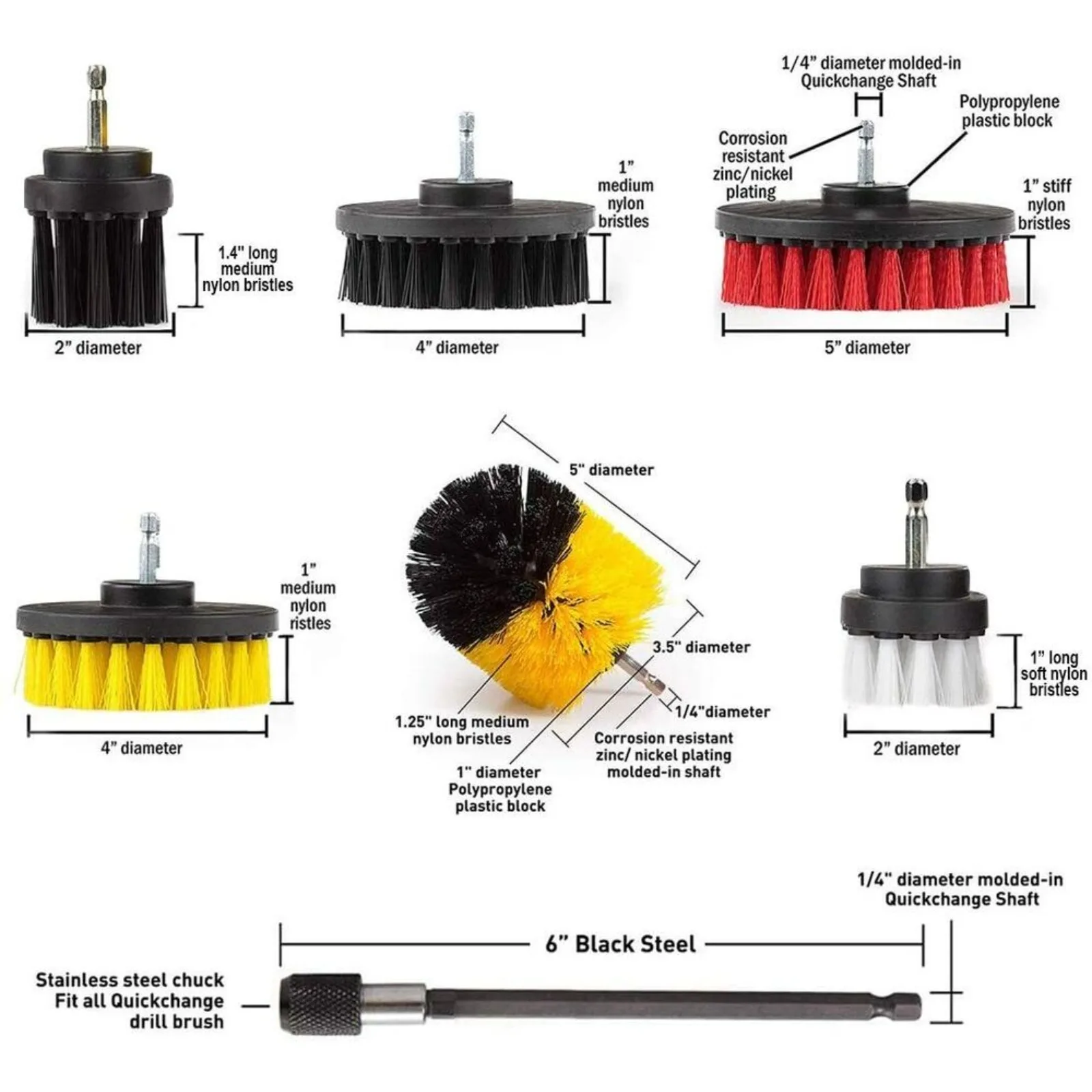 US 22 pieces of multifunctional cleaning kit, electric drill brush accessory set, electric washer-