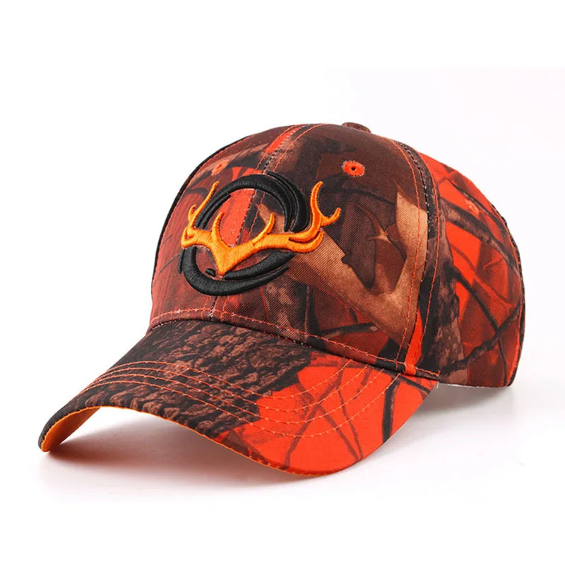 Fashion Horns Embroidery Baseball Caps Men Women amouflage Tactical Sun Hat Spring Autumn Outdoor Sports iking Fishing Visors