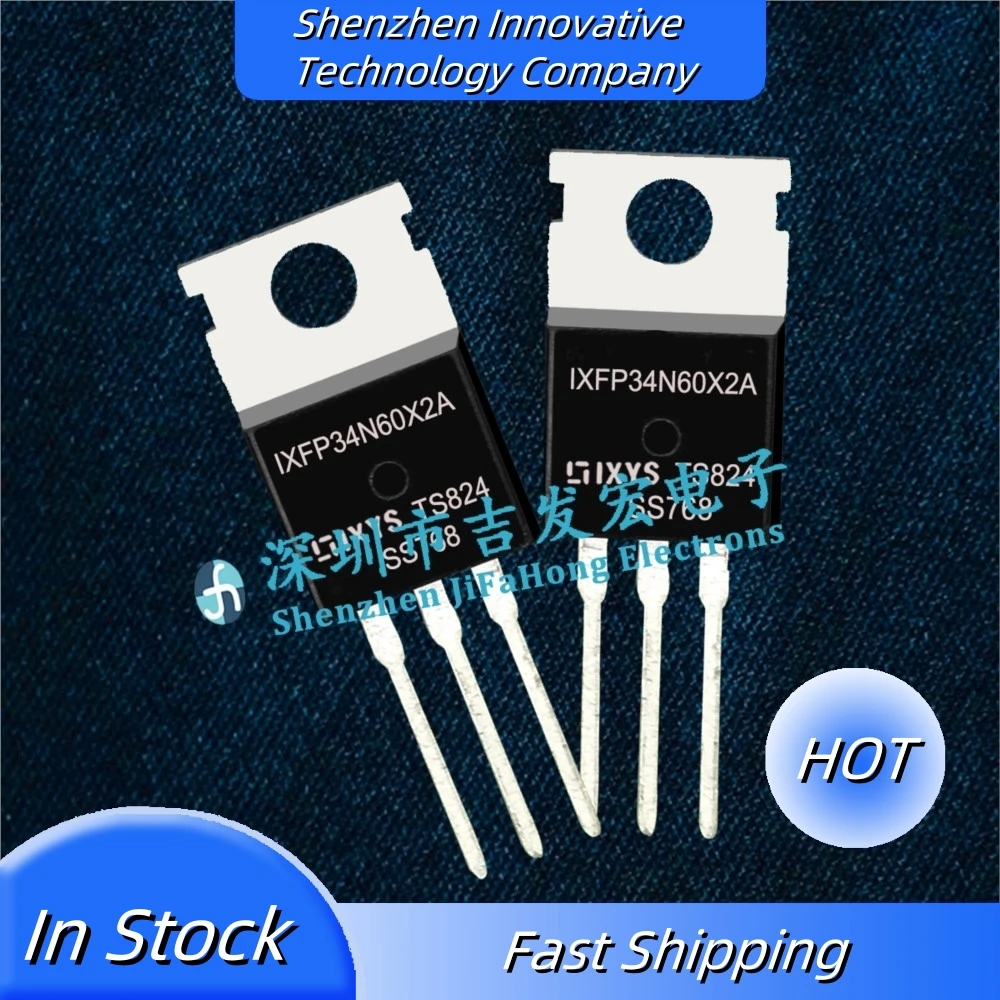 10PCS IXFP34N60X2A TO-220 MOS Beste Qualität Schnelle Lieferung Auf Lager