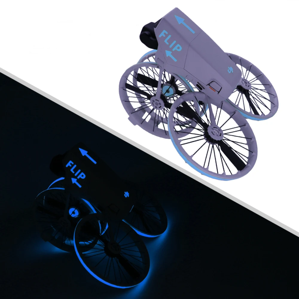 Djiフリップドローン用の明るいステッカー、デカール、傷防止、保護フィルム、夜間安全、クールなフライトアクセサリー、装飾