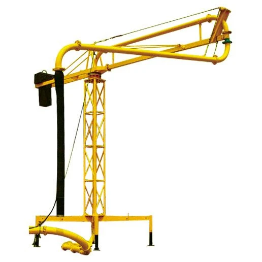 18 meters mobile spider hydraulic concrete pump placing boom concrete boom placer