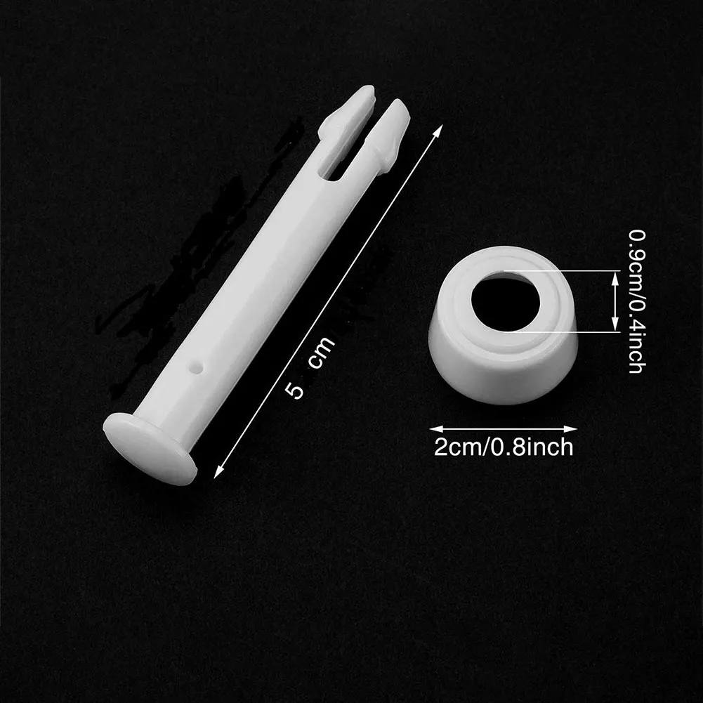 12 قطعة من البلاستيك المشترك مع مجموعة الأختام المطاطية دبوس حمام السباحة الطويل دبوس حمام السباحة لجزء استبدال حمامات السباحة #6