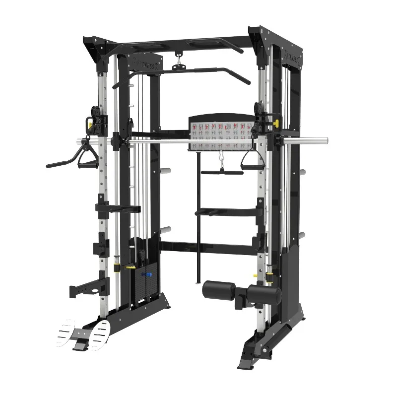 

2025 New Design Home Fitness Gym Equipment Multi-Function Smith - Popular Home Fitness Gear with Innovative Design
