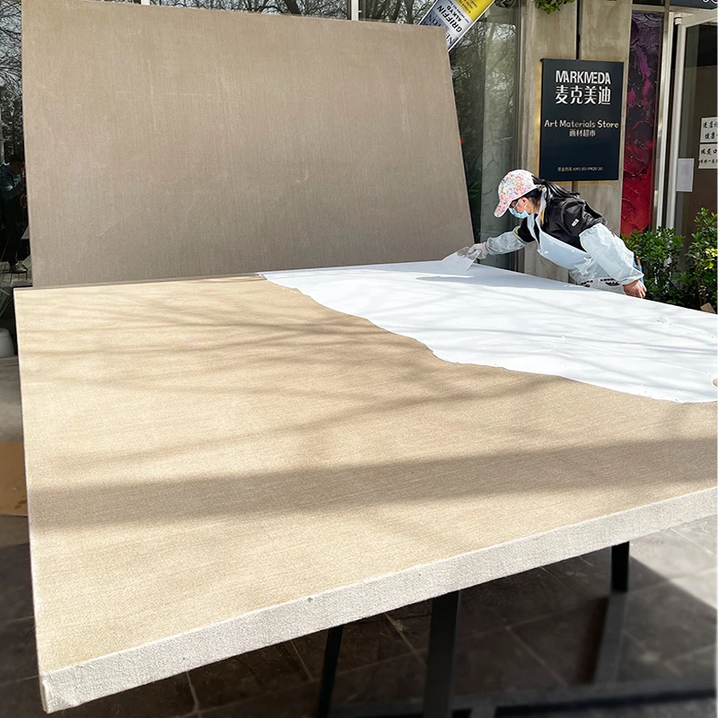 1pc Plastic Thickened Scraper 7x4.7in Large Area Textured Oil Painting Pigment Scraper Acrylic Pouring Swipe Tools