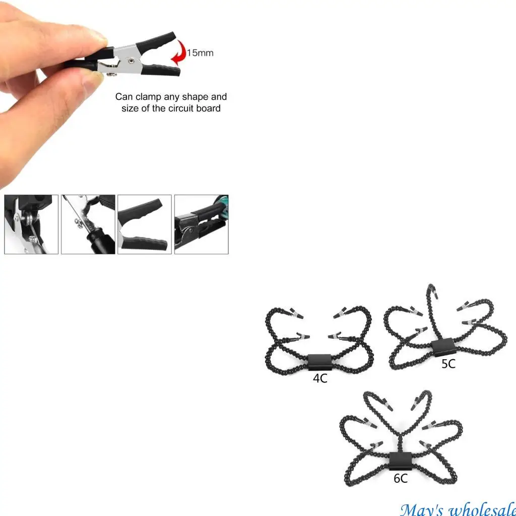 

Многорычажная паяльная станция, вспомогательный инструмент, подходит для любителей, профессиональный точный ремонт электроники,