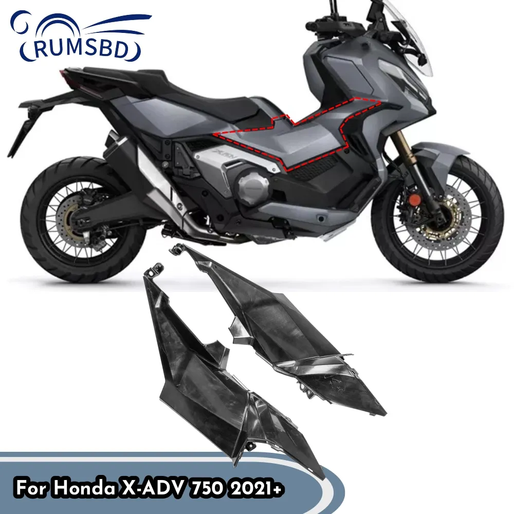 

XADV750 Motorcycle Driver Seat Side Cover Fairing Frame Side Panel For Honda X-ADV XADV 750 2021-2024 Unpainted Accessories