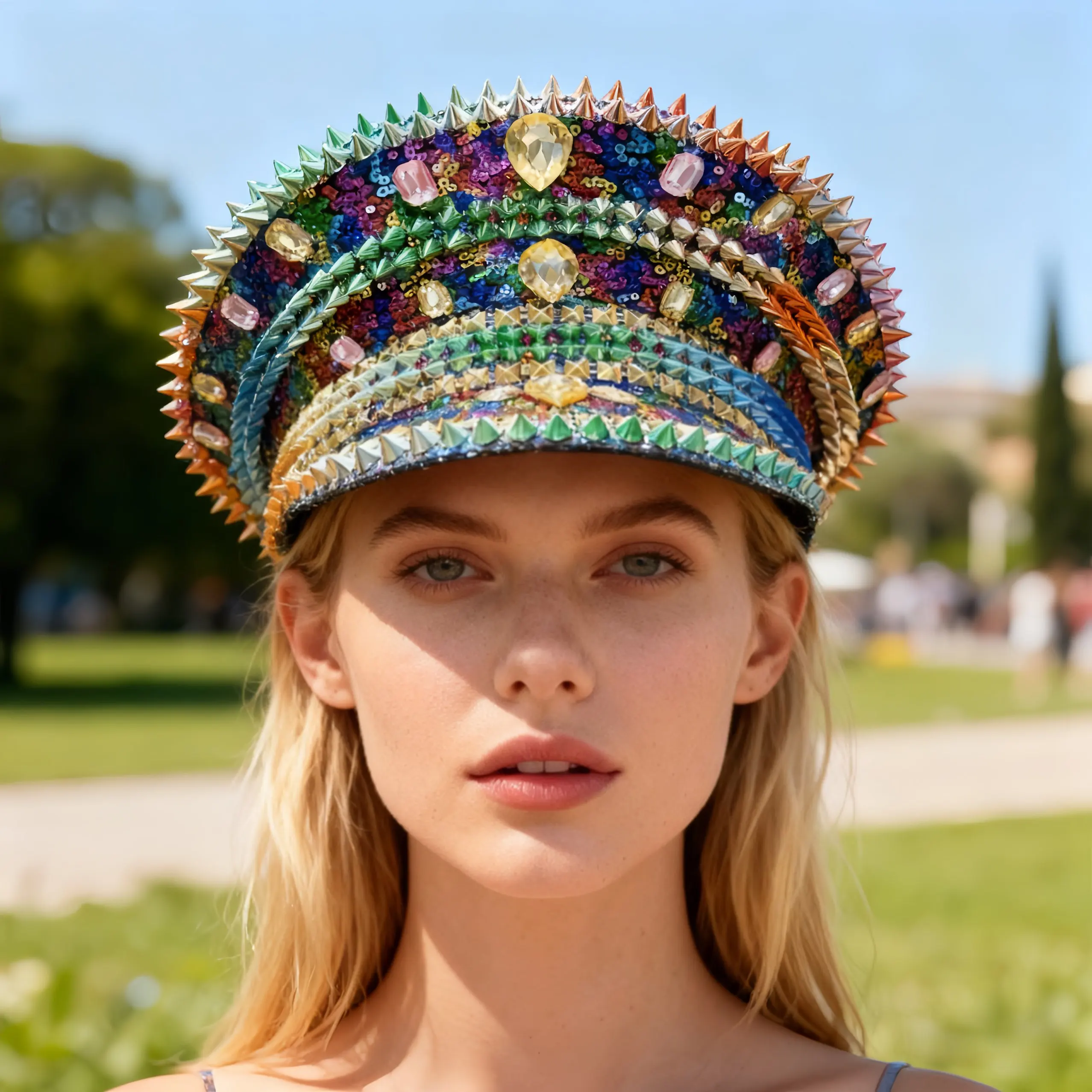 

Шляпа капитана в стиле стимпанк со стразами для карнавала, Марди Гра, винтажные военные аксессуары и головные уборы для мужчин и женщин