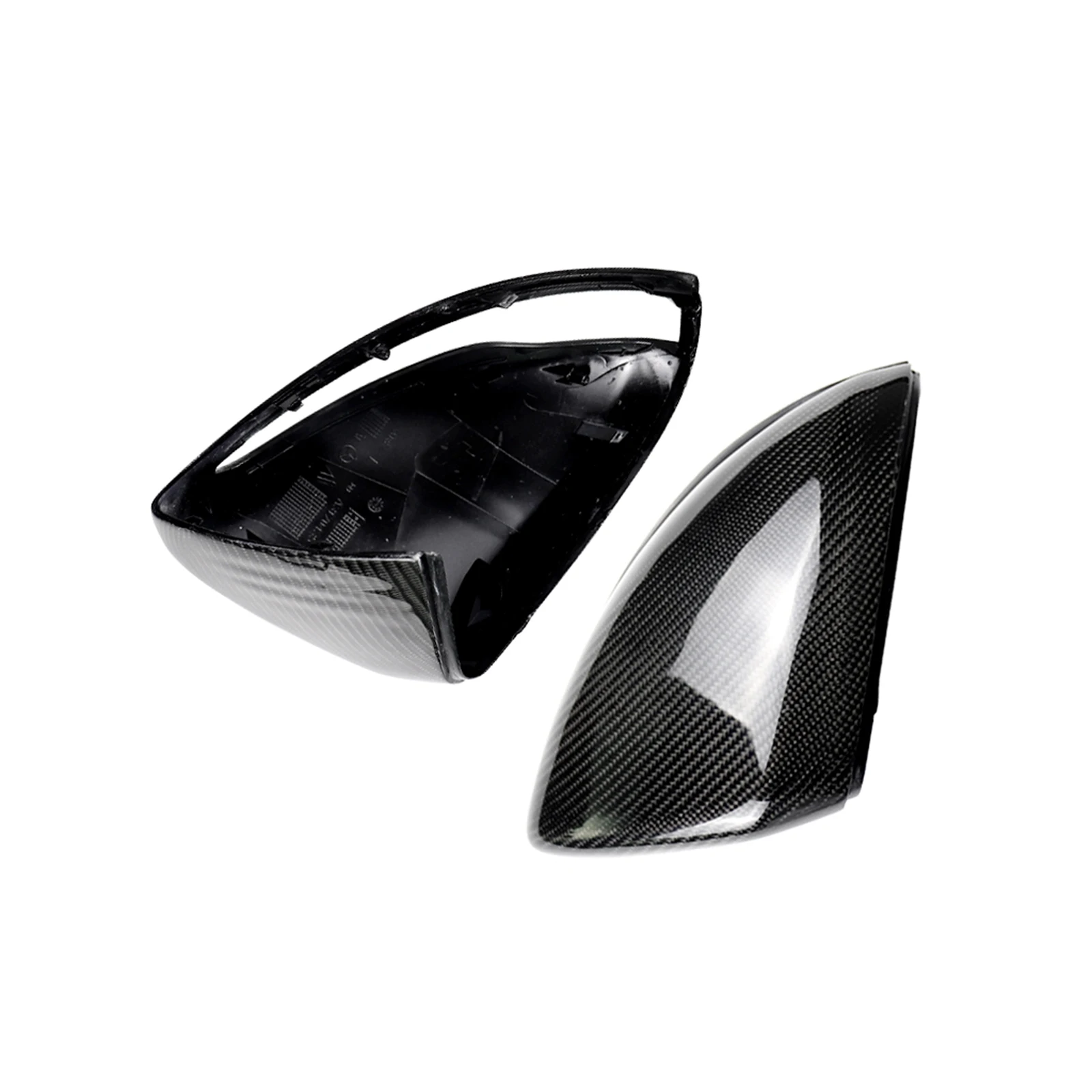 

right-hand drive Real Carbon Fiber Replace Side Mirror Cover Caps For Mercedes Benz C E S GLC Class W205