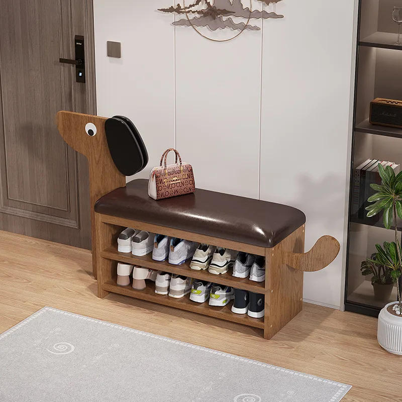 

Многофункциональная тумба-скамья для прихожей: тумба для обуви с сиденьем, встроенным хранением, многоярусная полка для обуви, мягкая сумка-органайзер, домашний диванчик