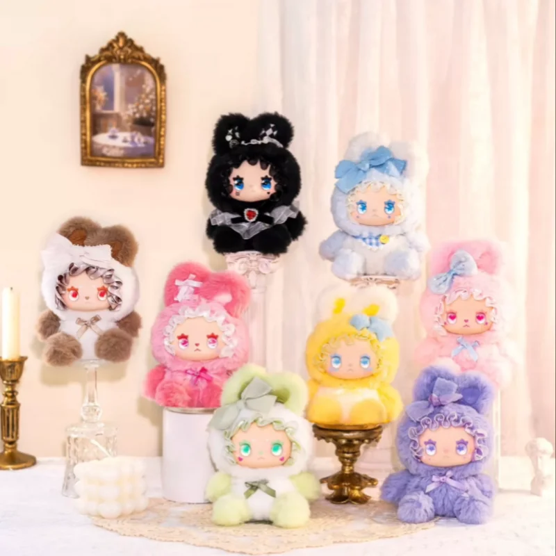 

Подлинная милая серия Эмма Банни Альянс, слепая коробка, виниловые куклы, коллекция декоративных украшений, подарки на день рождения для девочки