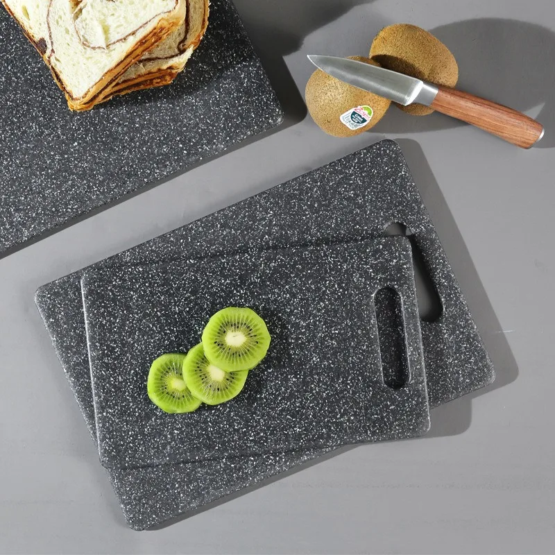 Kitchen Chopping Block Cutting Board Imitation Marble Fruit Accessories Vegetable Kitchen Non-Slip Block Cutting Board