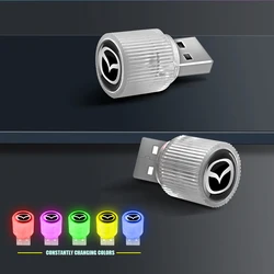LED Car Atmosphere Lights Auto Interior Decoration Accessories For Mazda 2 3 5 6 7 323 626 RX7 RX8 MX3 MX5 Axela Demio MPS MS