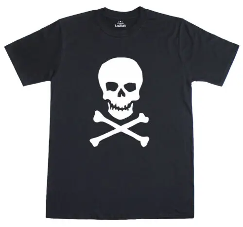 Camiseta con estampado de piratas, camisa con estampado de Crave Et OS En Croix, Reino Unido