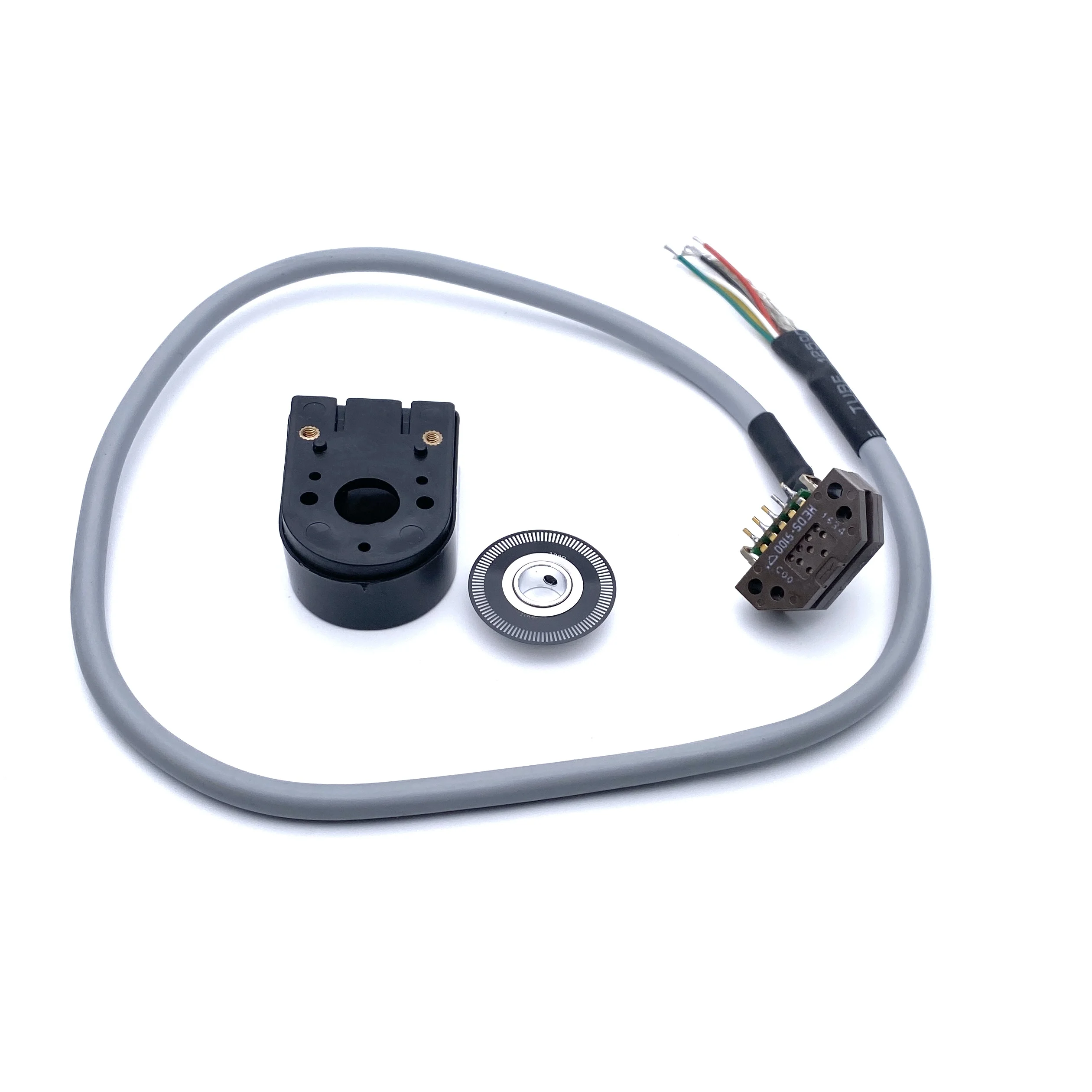 Codificador ab Abz Heds-9100 9140 100cpr 200 360 400 500 1000ppr 25.4 mm Mm10 mm Código Peças Diy