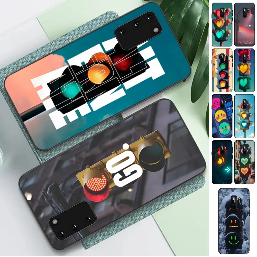 Life And Traffic Lights Phone Case For Samsung S 9 10 20 21 22 23 30 23 24 Plus Lite Ultra FE S10lite Fundas