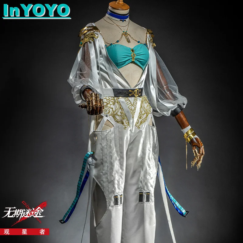 InYOYO Astrologer Cosplay Path To Nowhere Costume Exotic Dancer Game Suit Halloween Party Outfit For Women XS-XXL New