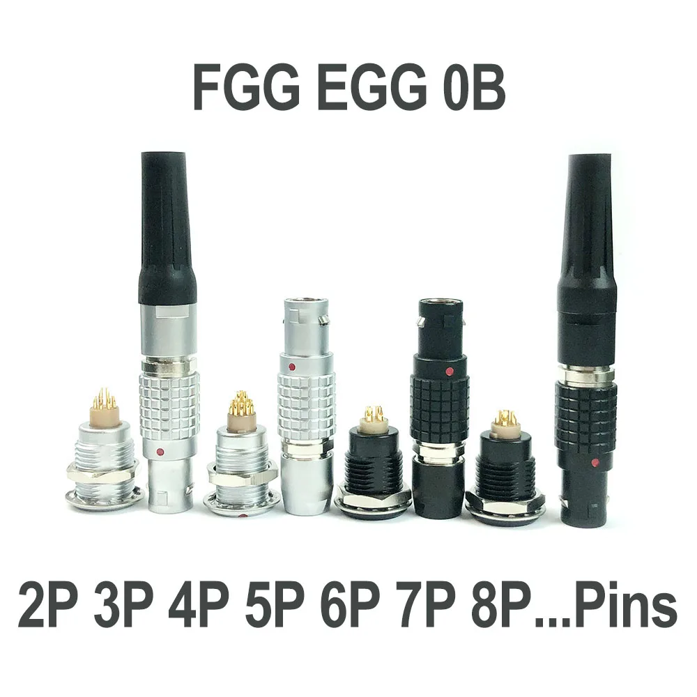 

FGG EGG 0B 2P 3P 4P 5P 6P 7P 8P...Pins Circular Push Pull Interconnects LEMOS Connector FGG EGG Connectors