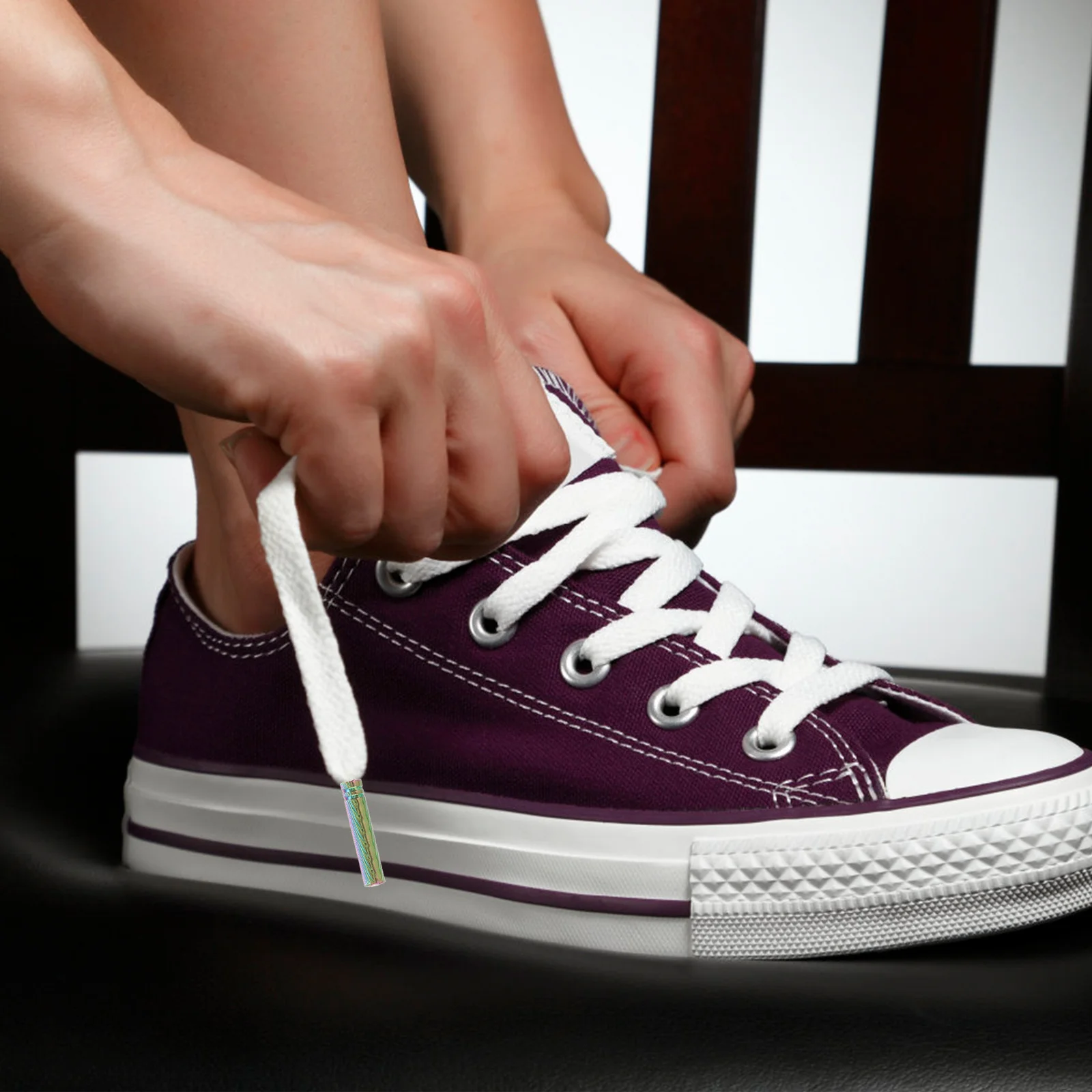 

10Pcs Metal Shoelace Tips Replacement Durable Decorative Shoe Lace Accessories for Sneakers Casual Shoes