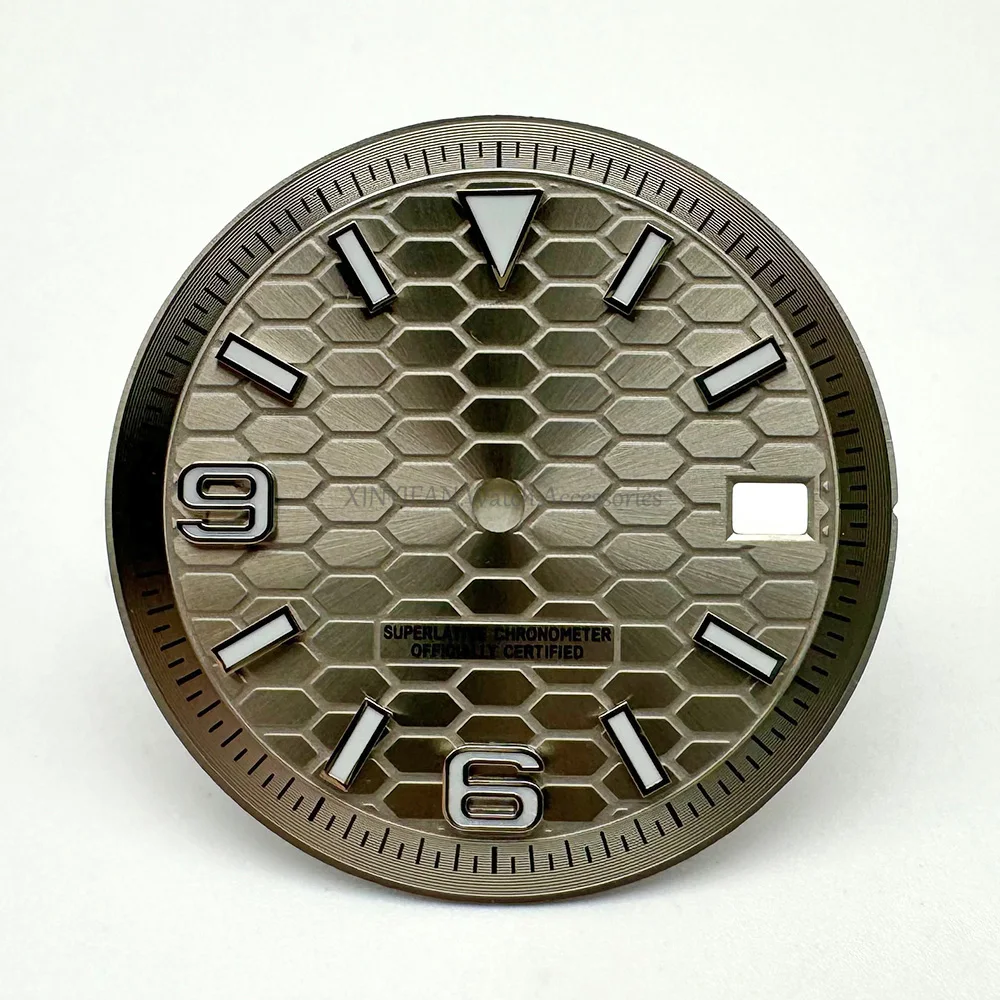 جديد 28.5 مللي متر/31 مللي متر S الطلب ، مناسبة لتركيب حركة NH35/NH36 اليابانية ، ملحقات تعديل ساعة الغوص الميكانيكية