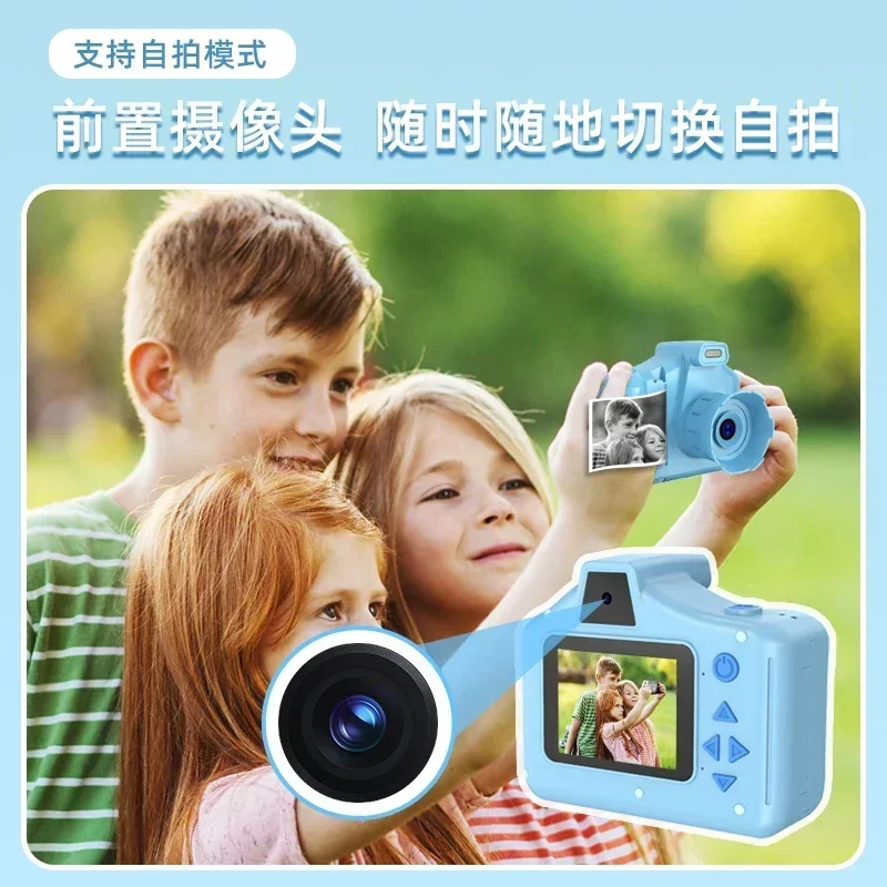 

Детская розовая камера, термопринтер, цифровая видеокамера HD 1080P со вспышкой, карта 32 ГБ, детская игрушка-камера, подарок на день рождения