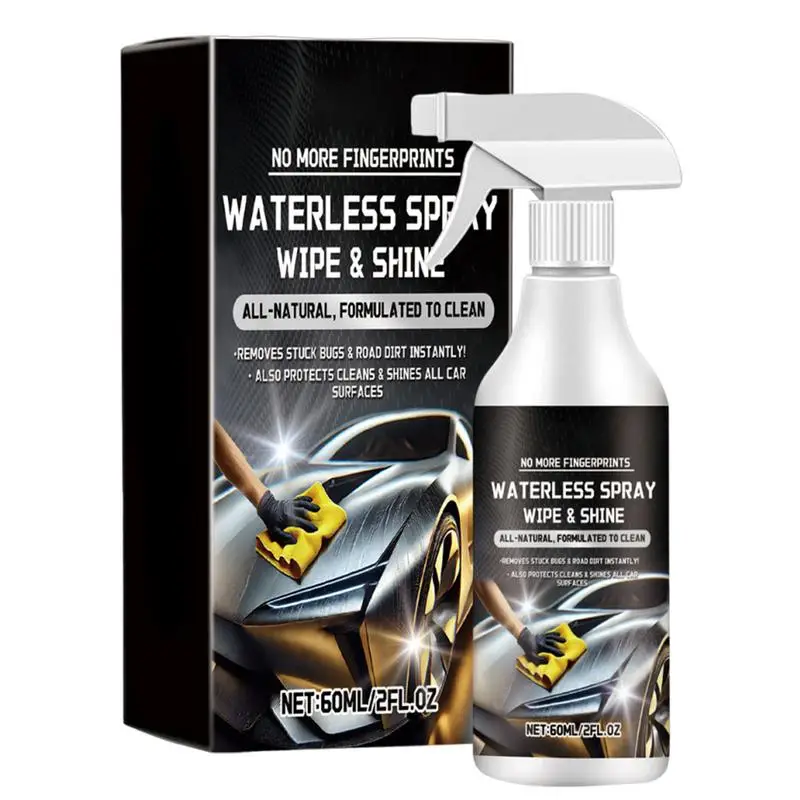 

Waterless Car Wash Spray Automobile Cleaning Spray Exterior Cleaner Car Detailing Supplies Rinseless Car Cleaner Exterior Care