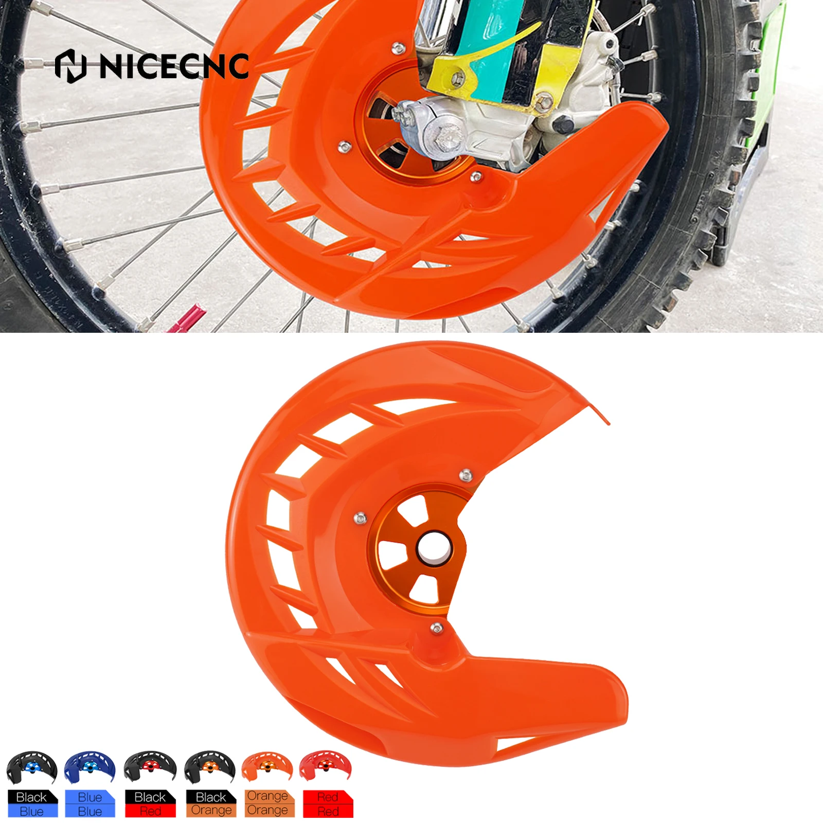 

For KTM EXC 300 2016-2025 2024 Front Brake Disc Guard EXCF 350 EXC 450 SX 125 SXF 250 SXF 450 XC XCF XCW For Husqvarna TE 300