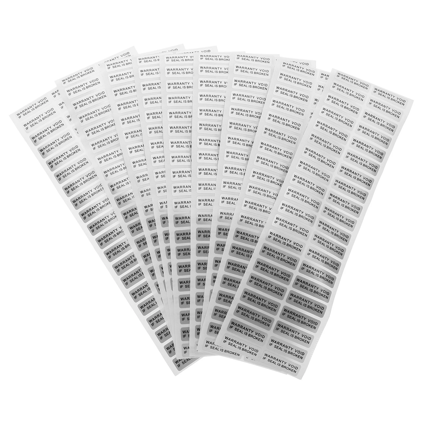 

400 Pcs Anti-counterfeiting and Anti-theft Stickers Tamper Evident Label Maintenance Adhesive Paper Relief Sealing Warning