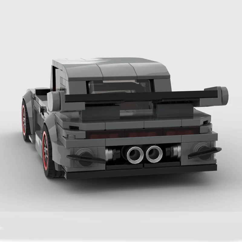 280 قطعة جديد MOC مدينة الطريق السريع مخصصة سوبر سباق السيارات لتقوم بها بنفسك الإبداعية التعليمية للأطفال اللبنات Gif