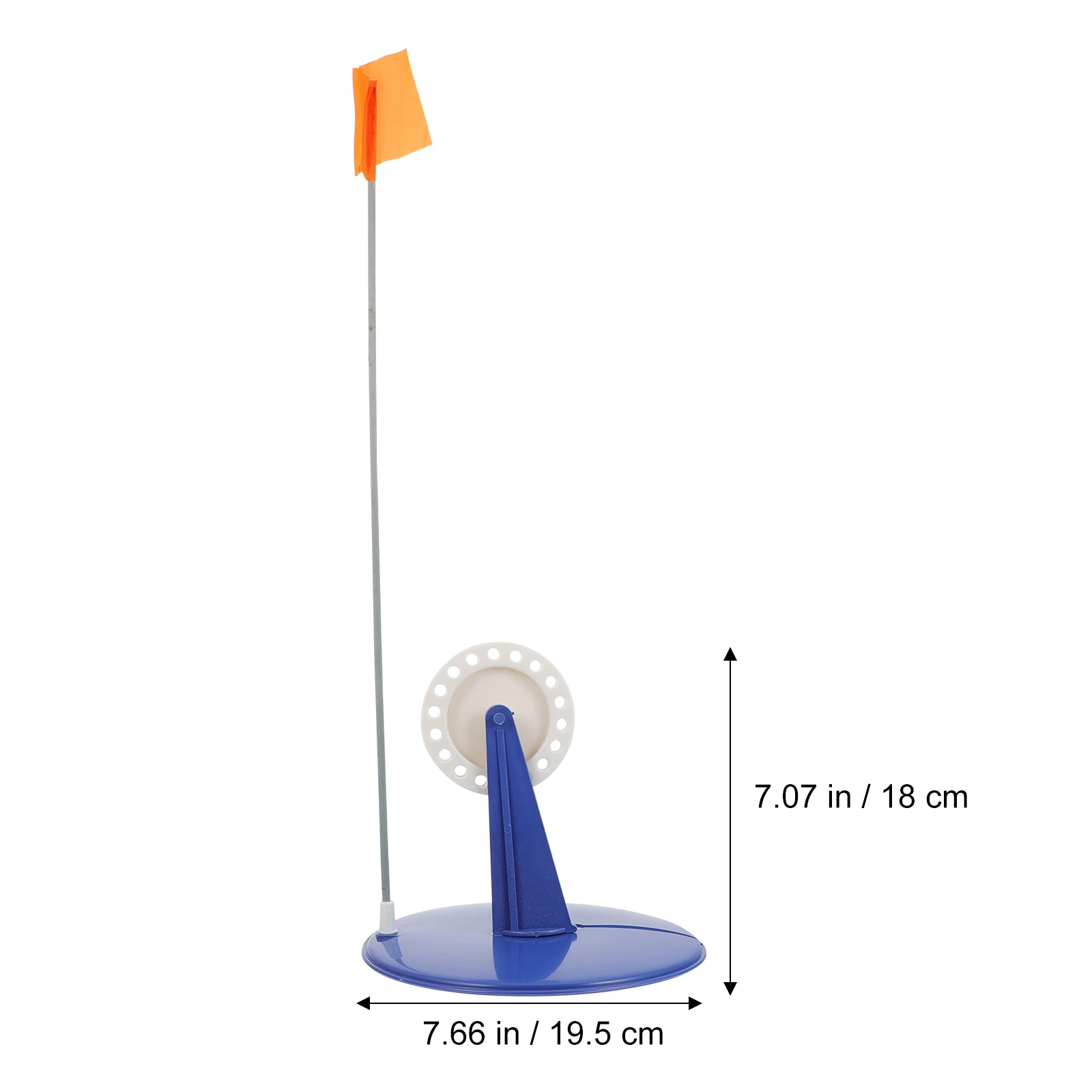 Bandera de hielo de primera calidad, pescador portátil con punta hacia arriba, fuerte, duradero, resistente a bajas temperaturas, accesorio de pesca para hielo al aire libre en invierno