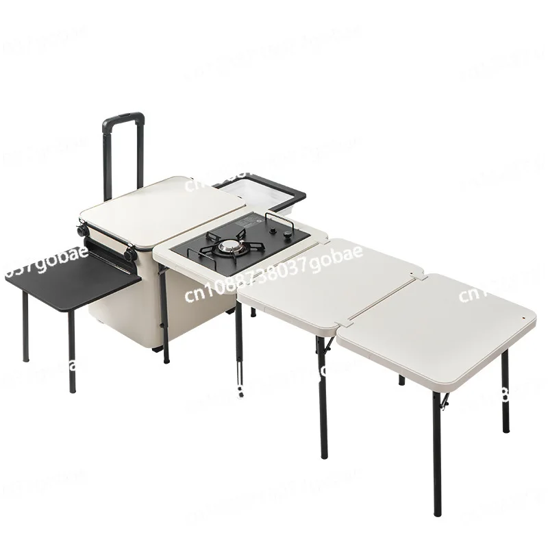 

Outdoor mobile kitchen Car camping BBQ table IGT stove Camping cooker