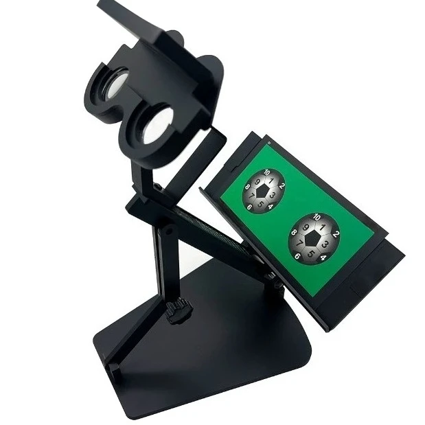 Stereoscopic Variable Prismatic Trainer, Ophthalmic Vision Training Tool for Refractive Error, Amblyopia & Strabismus