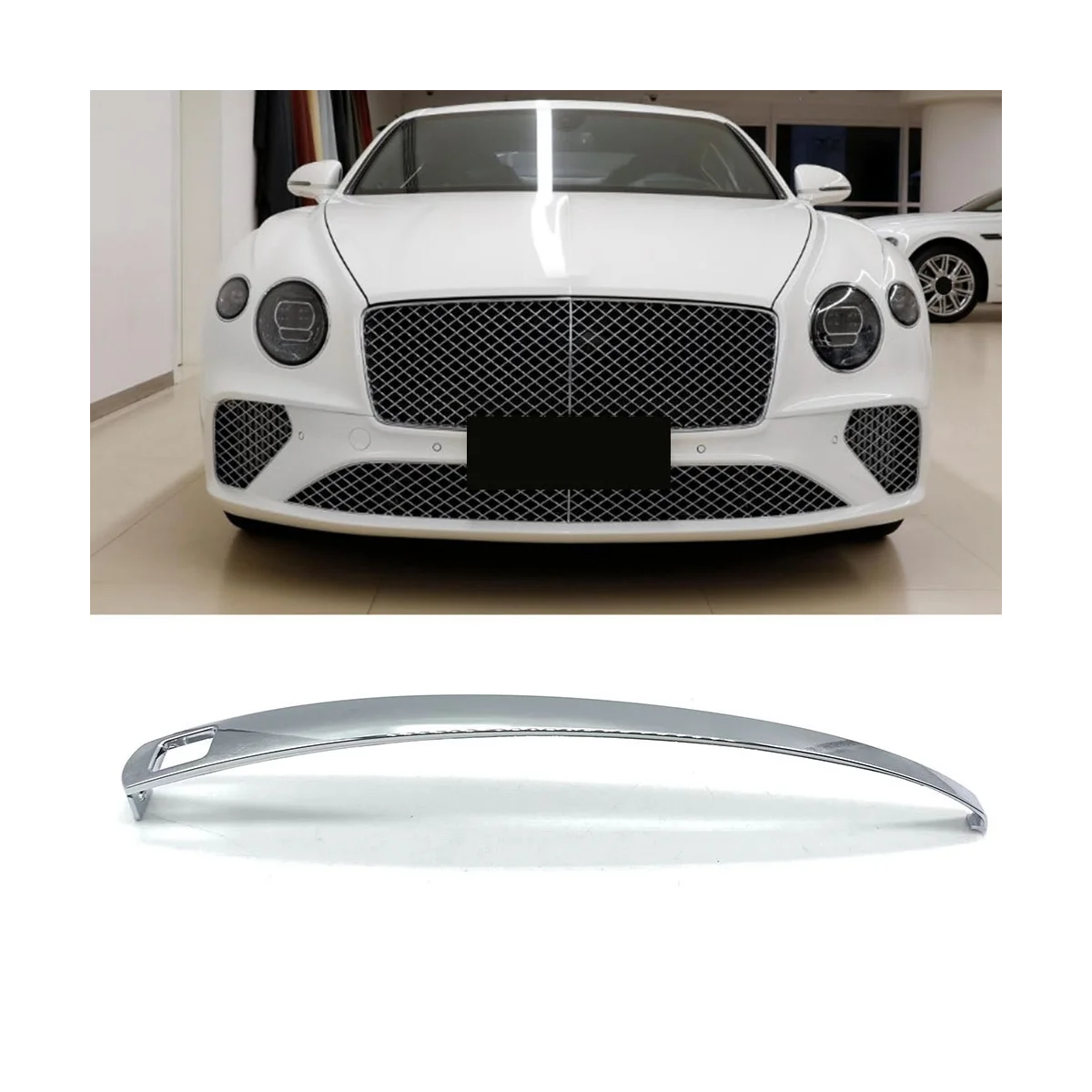 مقبض باب السيارة كروم الكسوة Bentley كونتيننتال 04-11 3W0837379A