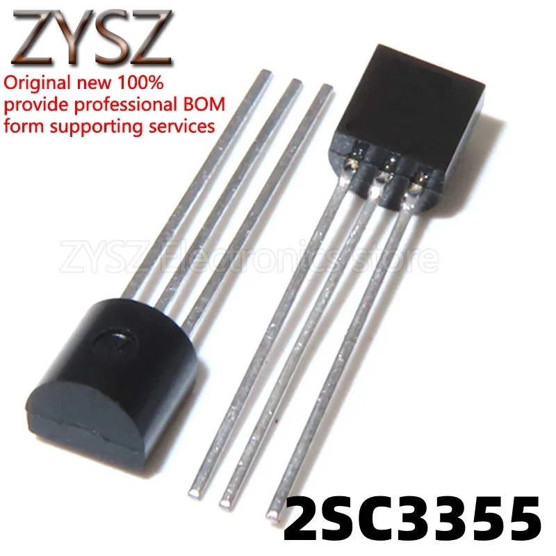 1Pcs 2SC3355 C3355 In-Line To-92 Npn Triode Rf Transistor