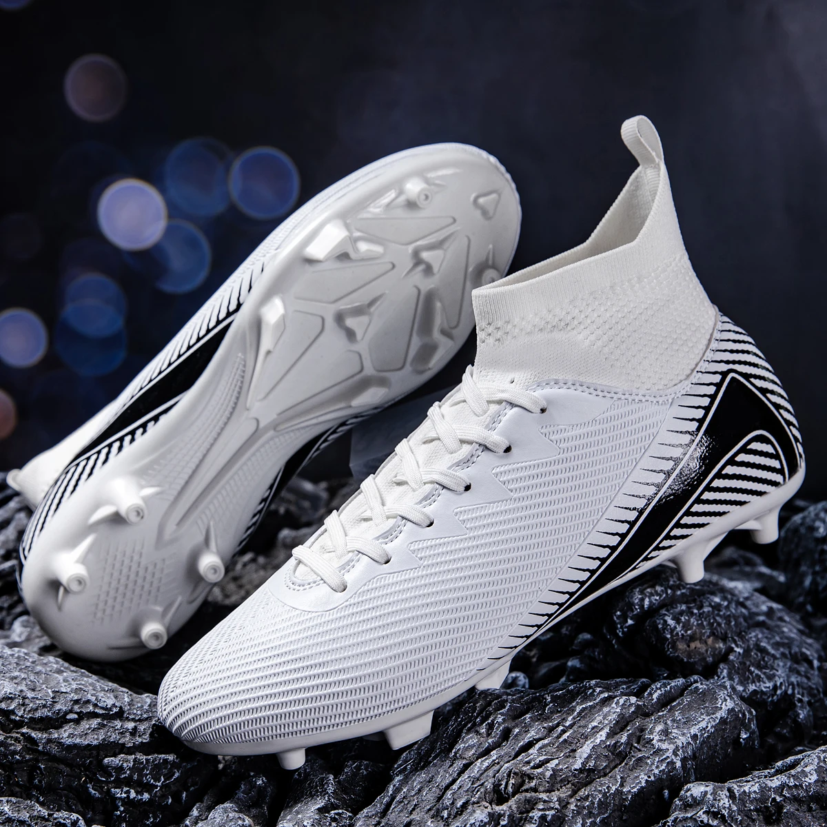 

New Mens Soccer Shoes Womens Outdoor Football Cleats Unisex Baseball Turf Shoe Youth Rugby Adult Football Boots Training Sneaker