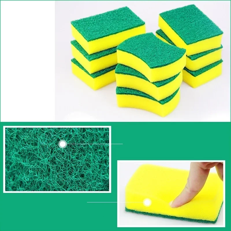 

10 шт., 11X7X3 см, губка высокой плотности, протирка сто ткани для чистки, губка для кухонной посуды