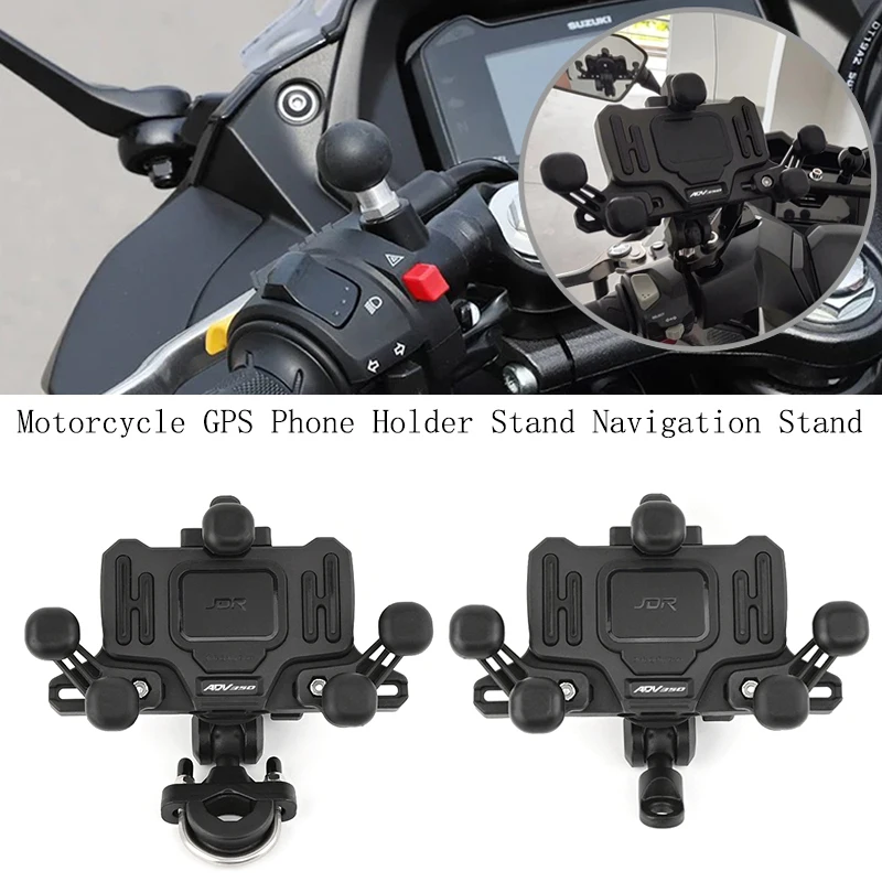 

Аксессуары для Honda ADV350 ADV 350 2021 2022 2023 ADV350, руль мотоцикла, кронштейн для мобильного телефона, держатель для навигационной подставки