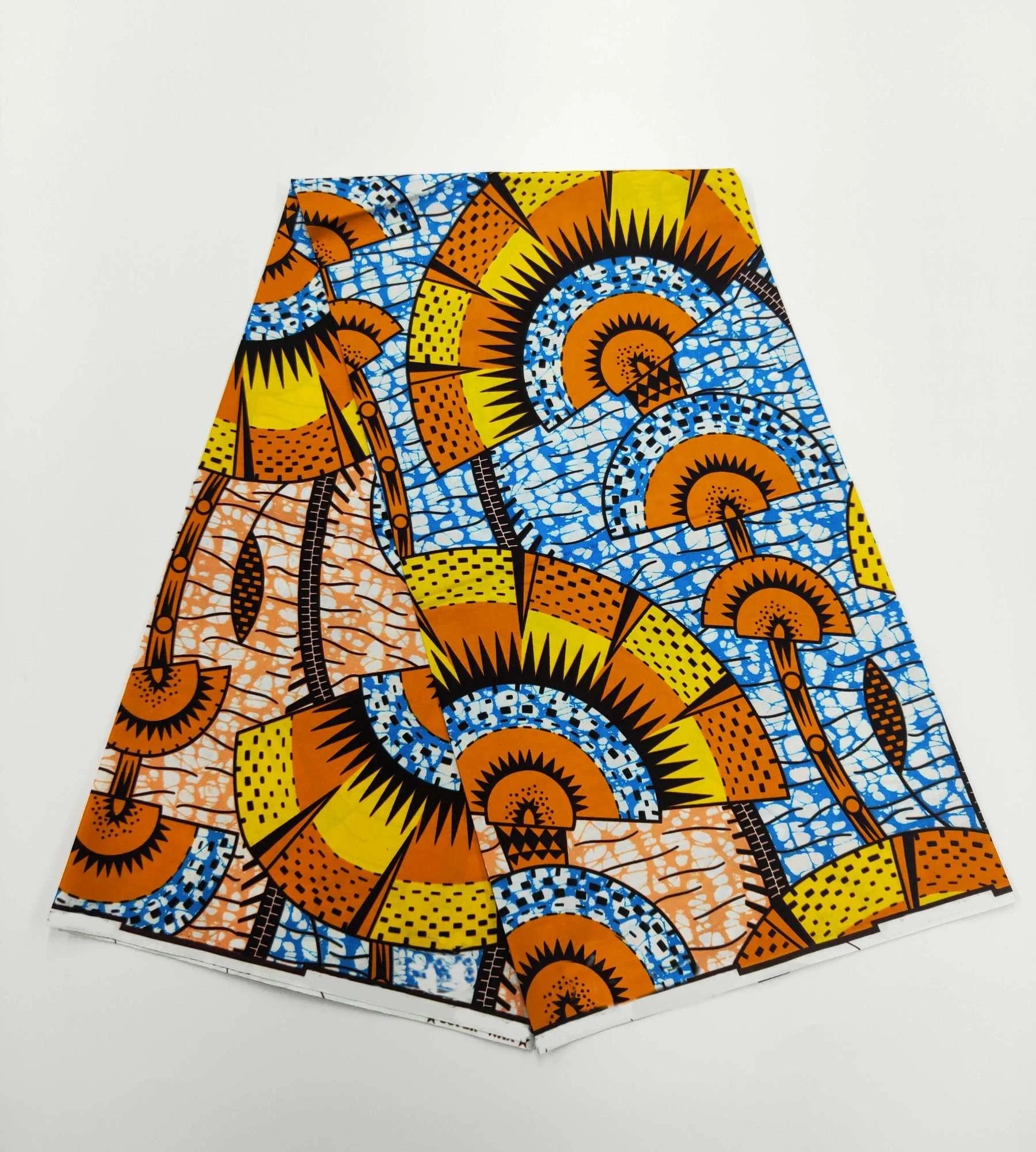 Imagem -02 - Tecido de Cera Real Africano Batik Macio 100 Algodão Garantido Verdadeiras Estampas de Cera Ankara Tecido para Vestido de Festa Nova Moda 2023